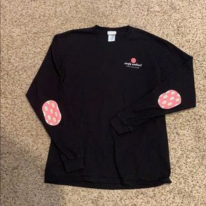 Simply Southern long sleeve black Christmas shirt